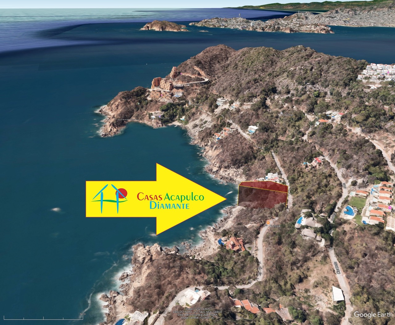 Terreno Brisas del Marqués Manzana E Lote 30 - Ubicación satelital y entorno 8